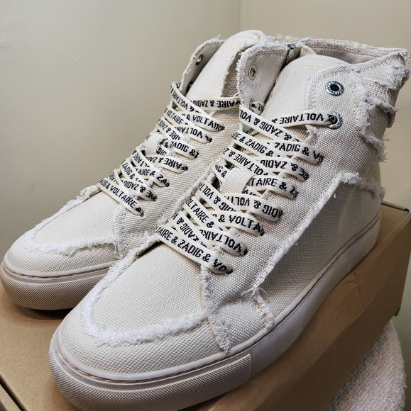 Zadig & Voltaire Color Flash (White) Size 40 - Picture 1 of 9